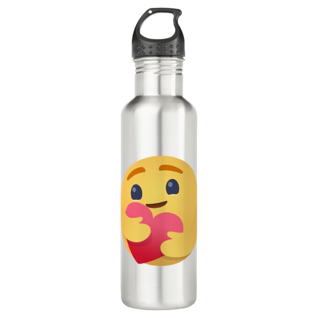 Care Emojis Facebook 710 Ml Water Bottle (Front)