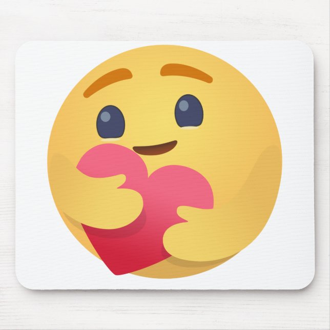Care Emojis Facebook Mouse Pad (Front)