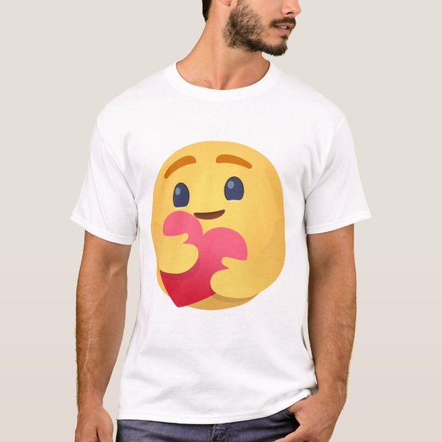 Care Emojis Facebook T-Shirt (Front)