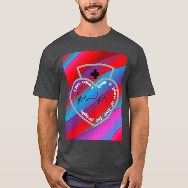 Care Fromhe Heart family T-Shirt (Front)