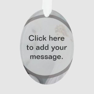 Care Guardian Angel and White Owl by Amelia Carrie Ornament