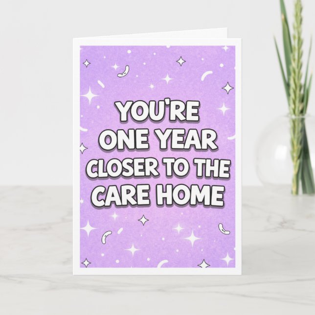 Care Home Card (Front)