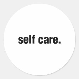 Care Inspirational Mental Health Awareness Classic Round Sticker
