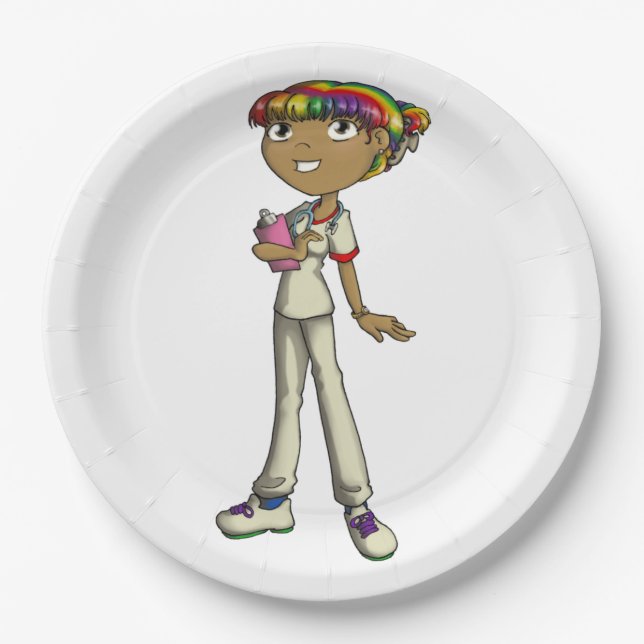 Care Paper Plate (Front)