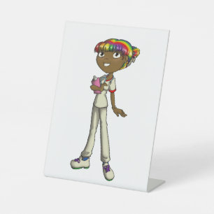 Care Pedestal Sign