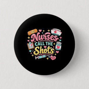 Care RN Graduation Survivor Funny CNA 6 Cm Round Badge