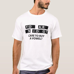 Care To Buy A Vowel? T-Shirt