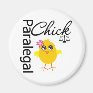 Career Chick Paralegal Magnet
