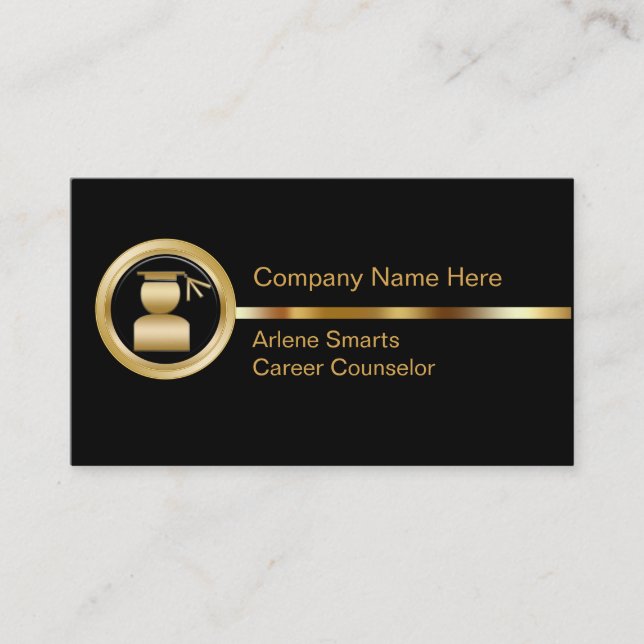 Career Counseling Business Cards (Front)