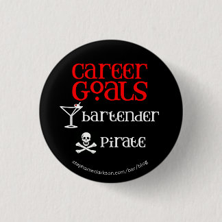 Career Goals 3 Cm Round Badge