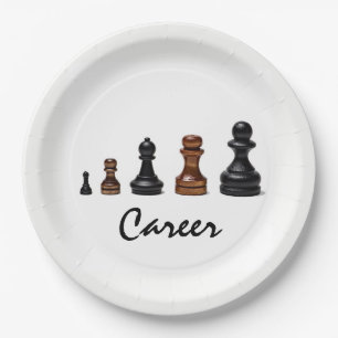 Career Path Paper Plate