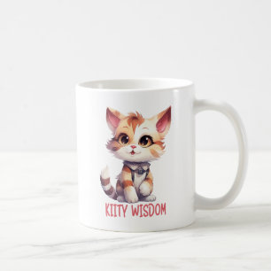 Carefree Cat Attitude – Playful Feline Design Coffee Mug