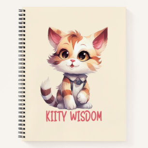 Carefree Cat Attitude – Playful Feline Design Notebook