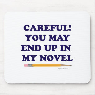 Careful Basic Style Mouse Pad