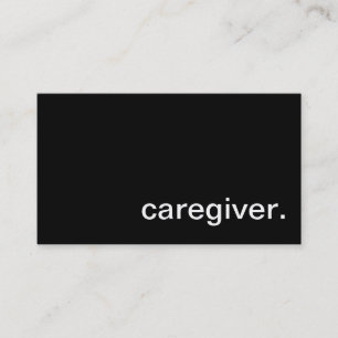 Caregiver Business Card