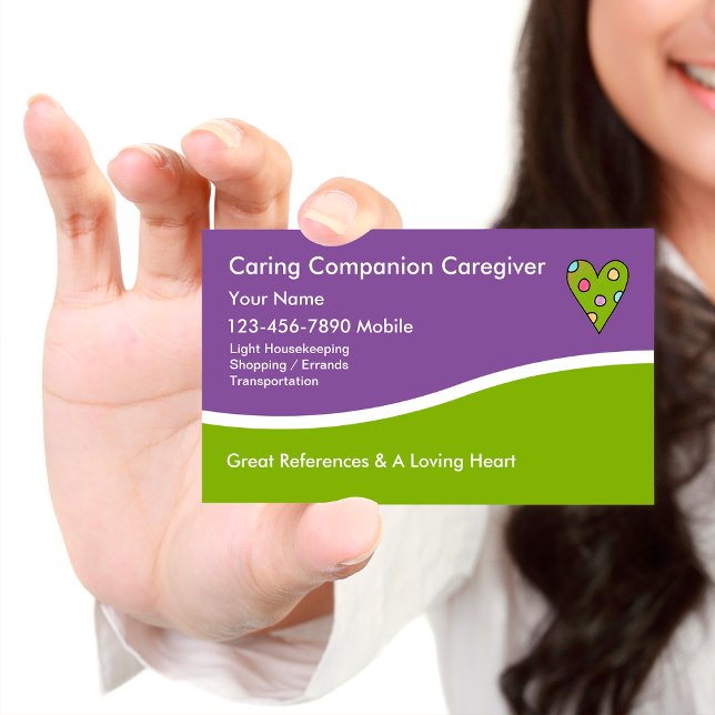 Caregiver Business Cards (Creator Uploaded)