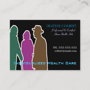 Caregiver Helpful Assistant  Business Card