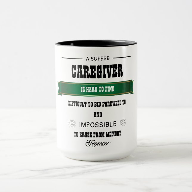 Caregiver Retirement Gift Mug (Center)