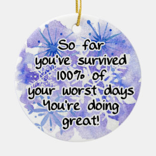 Caregiver Survival Ornament