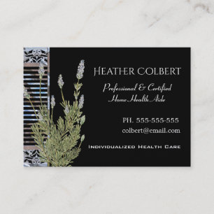 Caregiver Trusting Heather Professional Business Card