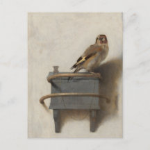 Carel Fabritius, The Goldfinch - 17th C. Fine Art 