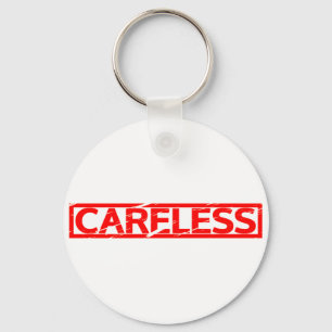 Careless Stamp Key Ring