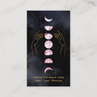 *~* Caress The Pink Moon Phases + Hands Celestial