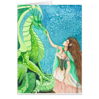 caressing the emerald dragon