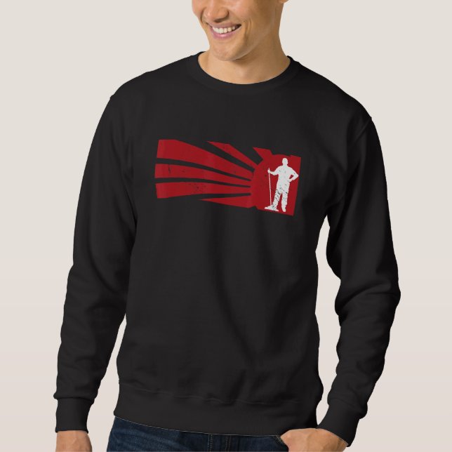 caretaker cleaner and janitor custodian Janitorial Sweatshirt (Front)