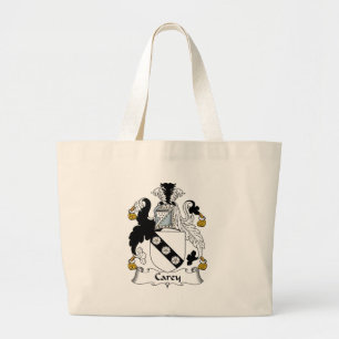Carey Family Crest Large Tote Bag