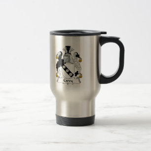 Carey Family Crest Travel Mug