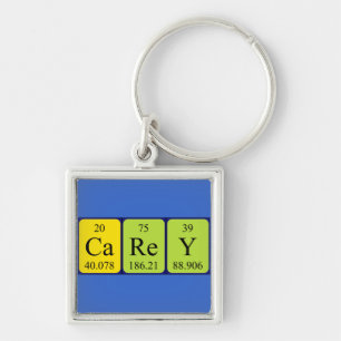 Carey periodic table name keyring