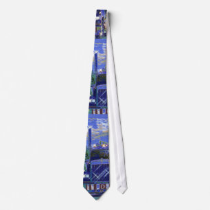 CARGO LORRY BIG RIG TRUCKERS Fashion Tie