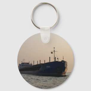 Cargo Ship Sioux Key Ring