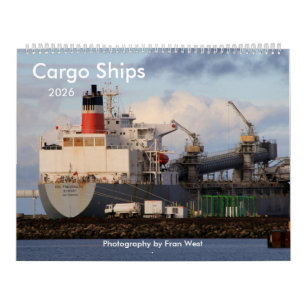 Cargo Ships 2026 calendar