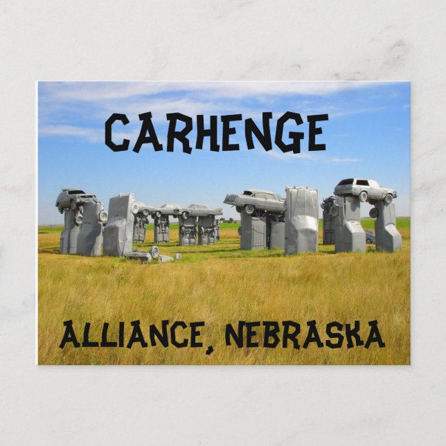 Carhenge Postcard (Front)