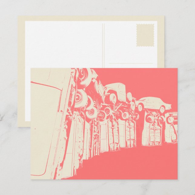 carhenge postcard (Front/Back)