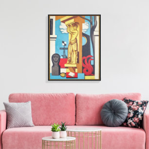 Cariatide Jean Metzinger Canvas Print