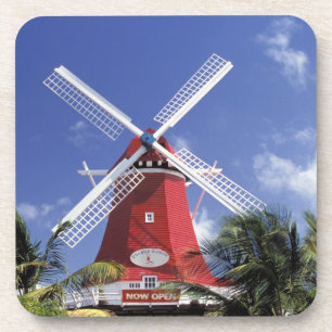 Caribbean, Aruba. Old Mill, converted into 'Mill Coaster