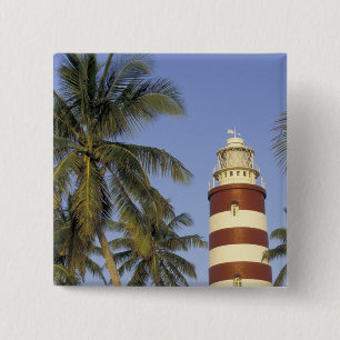 Caribbean, Bahamas, Abaco, Elbow Cay. Hopetown 15 Cm Square Badge