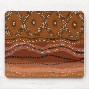 Caribbean Batik - Small Mouse Pad