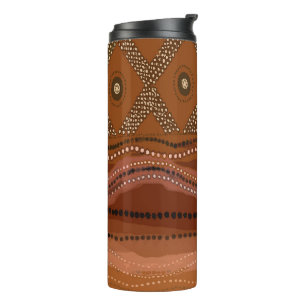 Caribbean Batik - Small Thermal Tumbler