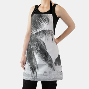 Caribbean Beach Bliss 10 #art #nature Apron