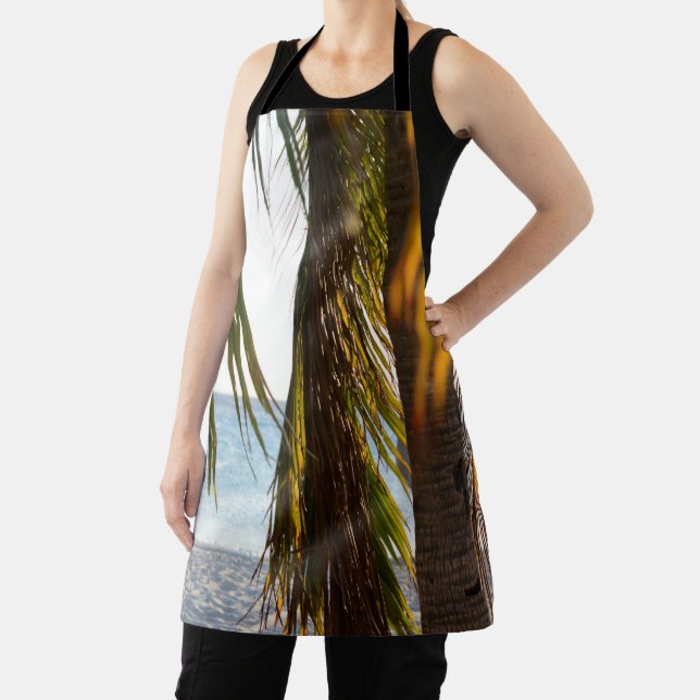 Caribbean Beach Bliss #2 #wall #art  Apron (Insitu)