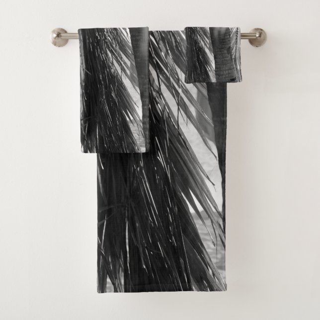 Caribbean Beach Bliss #4 #wall #art Bath Towel Set (Insitu)