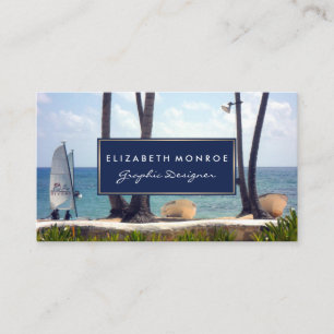 Caribbean Beach Business Card