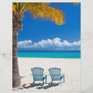 Caribbean beach flyer