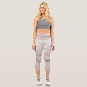Caribbean Beach Zen Oasis #4 #ocean #wall #art Capri Leggings
