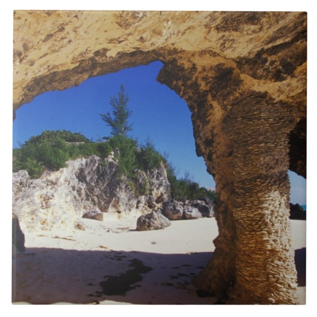 Caribbean, Bermuda, Tucker's Town. Natural Tile (Front)