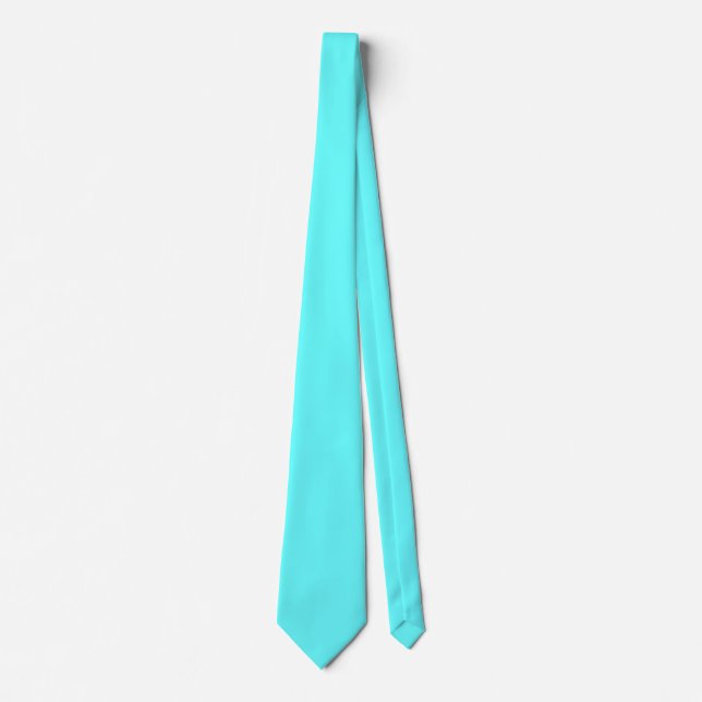 Caribbean Blue Tie (Front)